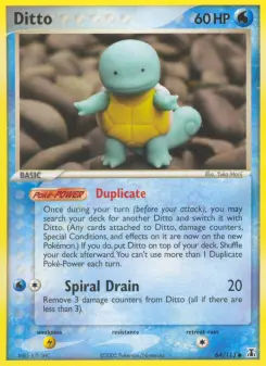 Carta Ditto da coleção Delta Species