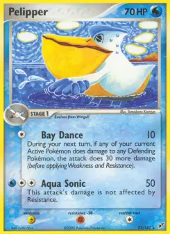 Cartas de Pelipper