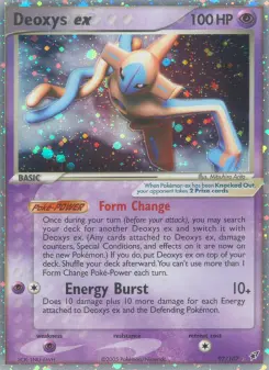 Carta Deoxys ex