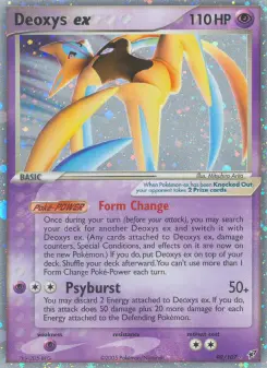 Carta Deoxys ex