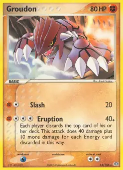 Carta Groudon