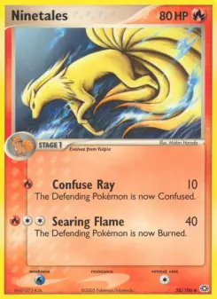 Carta Ninetales da coleção Emerald