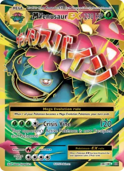 Carta M Venusaur EX