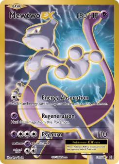 Carta Mewtwo EX