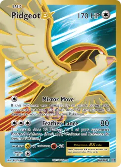 Carta Pidgeot EX