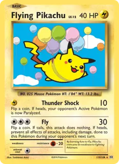 Carta Flying Pikachu