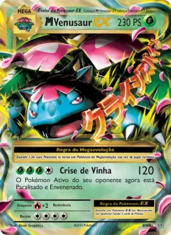Carta M Venusaur EX