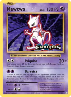 Carta Mewtwo