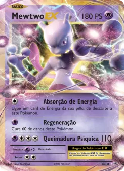 Carta Mewtwo EX