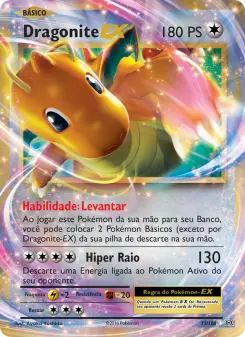 Carta Dragonite EX