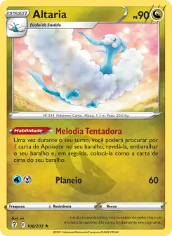 Carta Altaria da coleção Evolving Skies