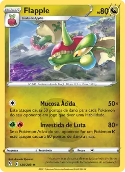 Carta Flapple da coleção Evolving Skies