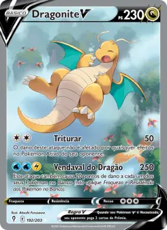 Carta Dragonite V
