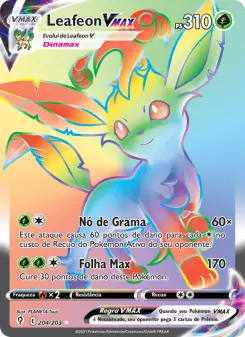 Carta Leafeon VMAX