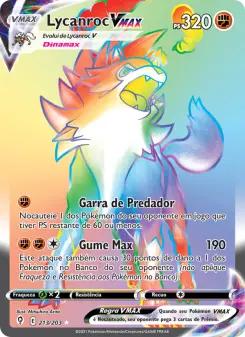 Carta Lycanroc VMAX