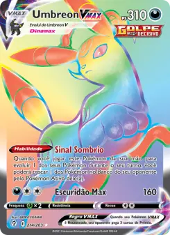 Carta Umbreon VMAX