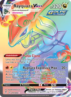 Carta Rayquaza VMAX