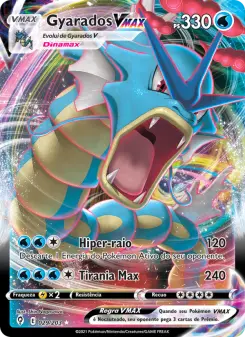 Carta Gyarados VMAX