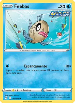 Carta Feebas da coleção Evolving Skies