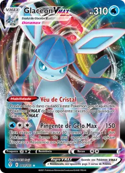 Carta Glaceon VMAX