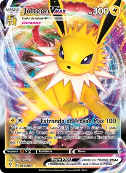 Carta Jolteon VMAX
