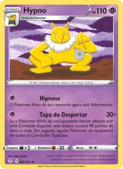 Carta Hypno da coleção Evolving Skies