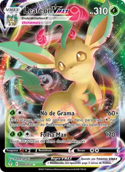 Carta Leafeon VMAX