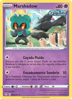 Carta Marshadow da coleção Evolving Skies