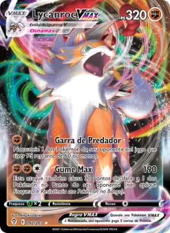 Carta Lycanroc VMAX