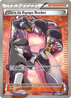 Carta Team Rocket's Handiwork