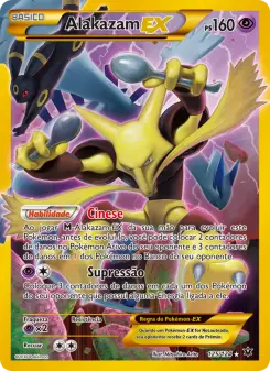 Carta Alakazam EX