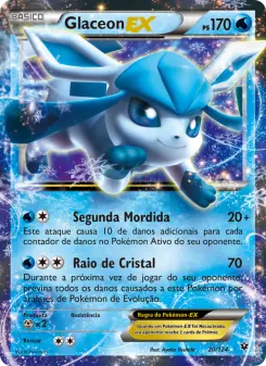 Carta Glaceon EX