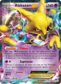 Carta Alakazam EX