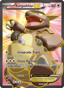 Carta Kangaskhan EX