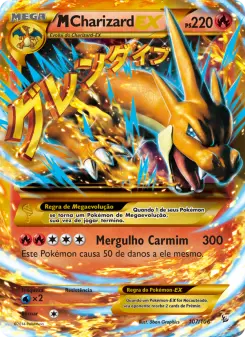 Carta M Charizard EX