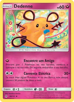 Carta Dedenne da coleção Forbidden Light
