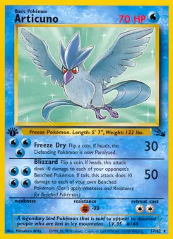 Carta Articuno