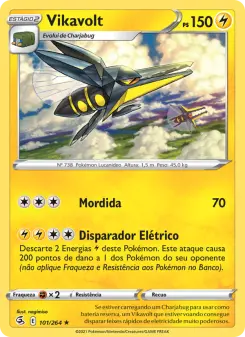 Carta Vikavolt da coleção Fusion Strike