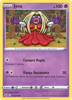Carta Jynx da coleção Fusion Strike