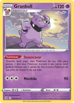 Carta Granbull da coleção Fusion Strike