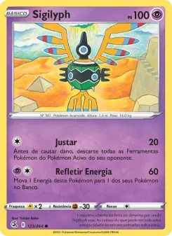 Carta Sigilyph da coleção Fusion Strike