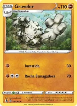 Carta Graveler da coleção Fusion Strike