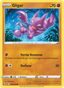 Carta Gligar da coleção Fusion Strike
