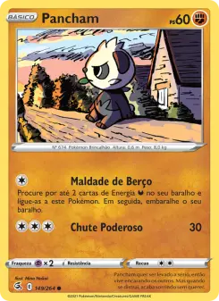 Carta Pancham da coleção Fusion Strike