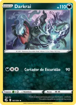 Carta Darkrai da coleção Fusion Strike