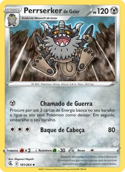 Carta Galarian Perrserker