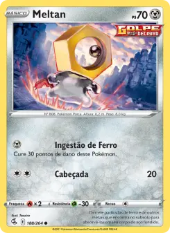 Carta Meltan da coleção Fusion Strike