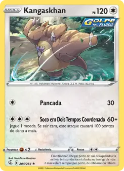 Carta Kangaskhan da coleção Fusion Strike