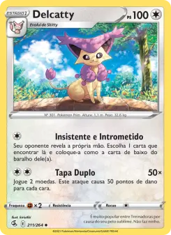 Carta Delcatty da coleção Fusion Strike