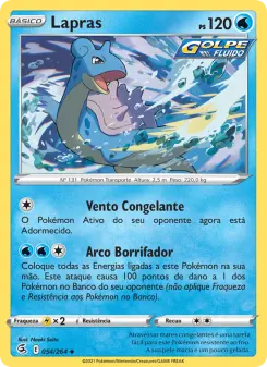 Carta Lapras da coleção Fusion Strike